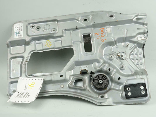 01-06 Hyundai Santa Fe Power Window Regulator Door W Frame Rear Right RH