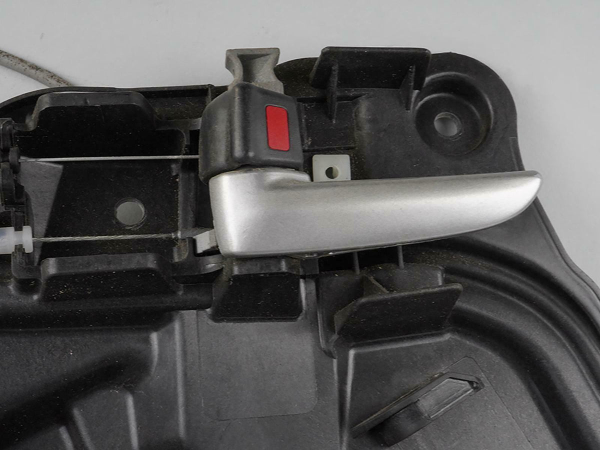 04-09 Mazda 3 Power Window Regulator Motor Door Handle W Frame Rear Left LH