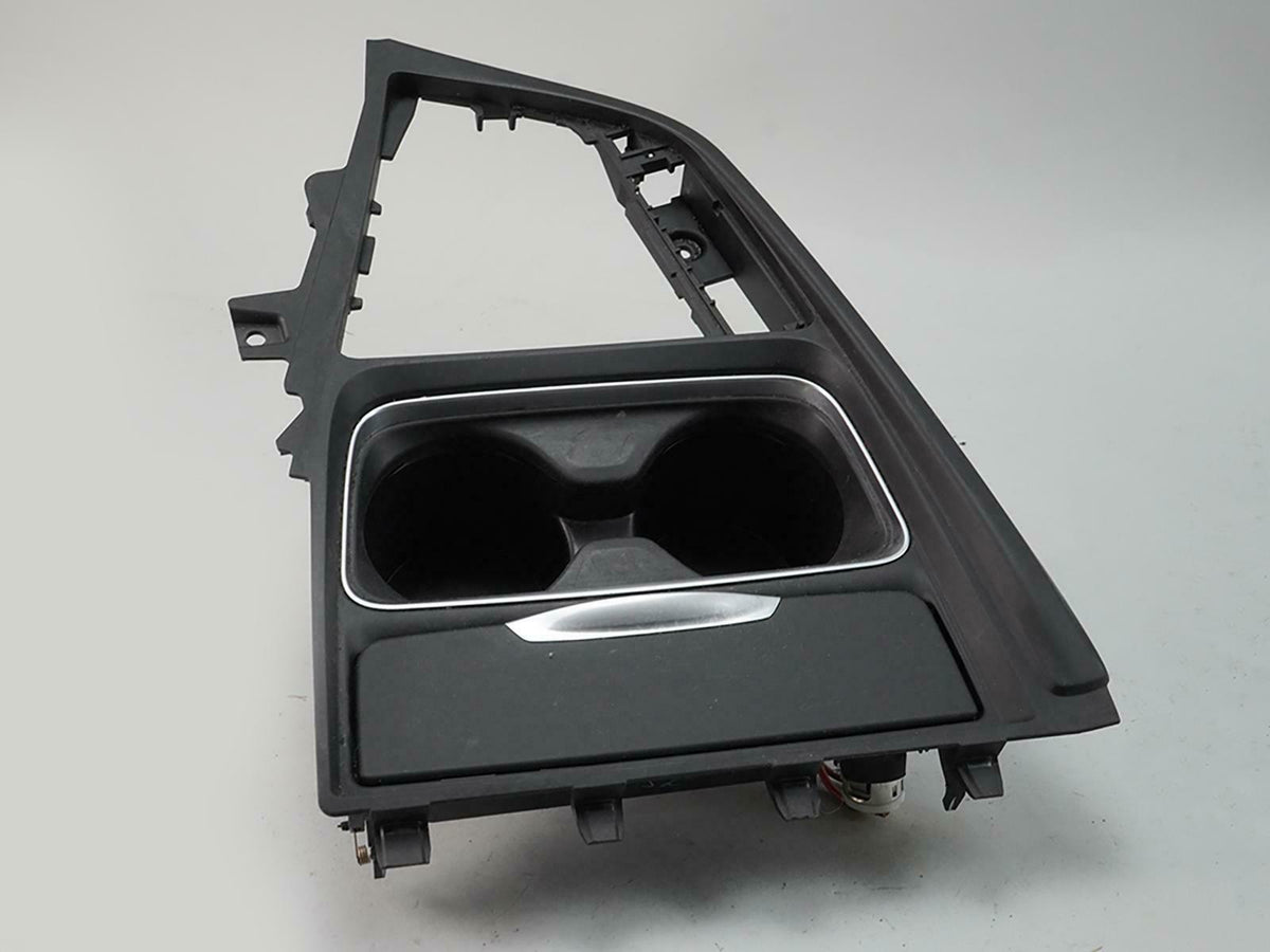 2013 - 2016 Bmw 3 4 Series F30 F32 Center Console Holder Cup Storage OEM
