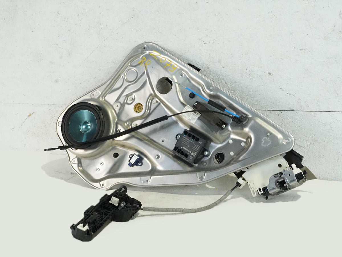 10-16 Mercedes Benz E W212 Regulator Motor Frame Speaker Module Rear Right OEM