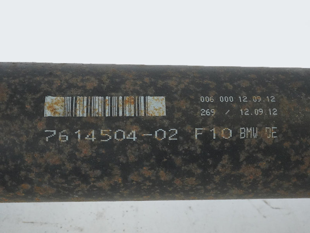 2011 - 2015 BMW 5 SERIES F10 535XI DRIVE SHAFT PROPELLER CARDAN REAR 7614504 OEM, buy