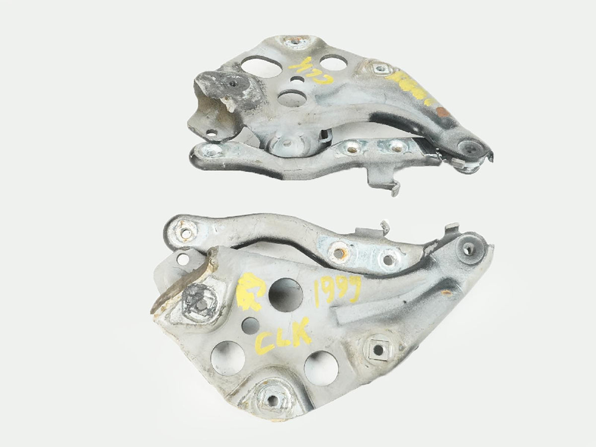 1999-2003 Mercedes Benz CLK-Class C208 Hood Bonnet Hinge Front Left Right Set