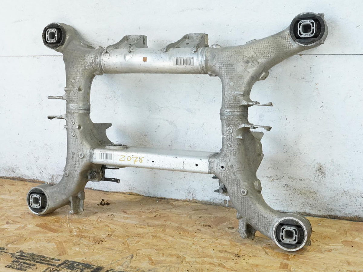 2011 Bmw 5 Series F10 Rwd Subframe Crossmember Bracket Support Rear 6793802 OEM