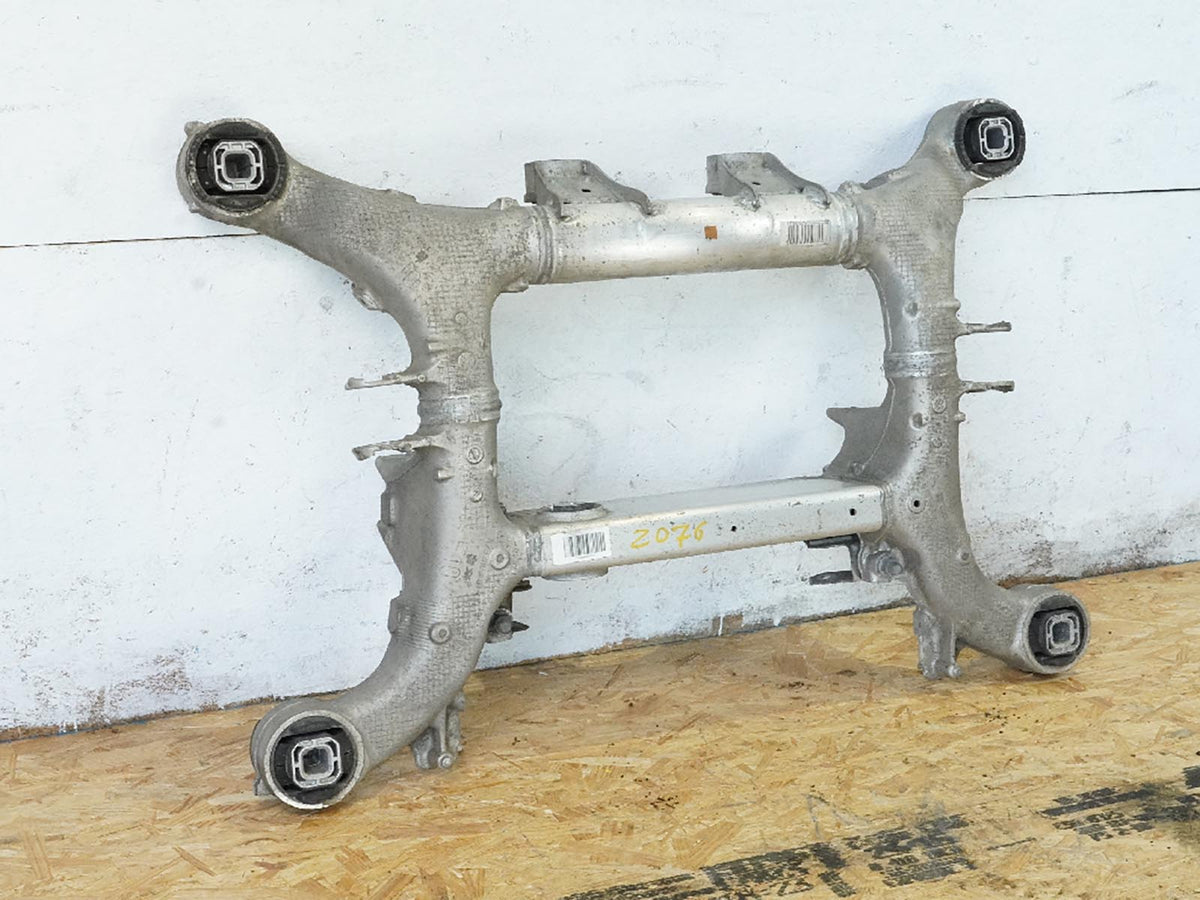 2011 Bmw 5 Series F10 Rwd Subframe Crossmember Bracket Support Rear 6793802 OEM