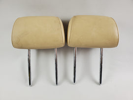 2011 - 2016 BMW 5 SERIES F10 535 HEADREST SEAT LEATHER UPPER REAR SET OF 2 OEM, Price