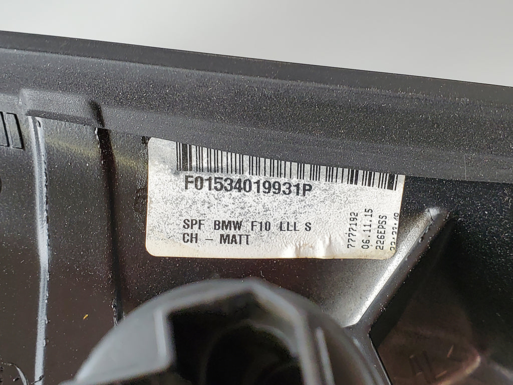  2011 - 2012 BMW 5 SERIES F10 MIRROR POWER SIDE VIEW DOOR EXTERIOR LEFT  LH OEM, used