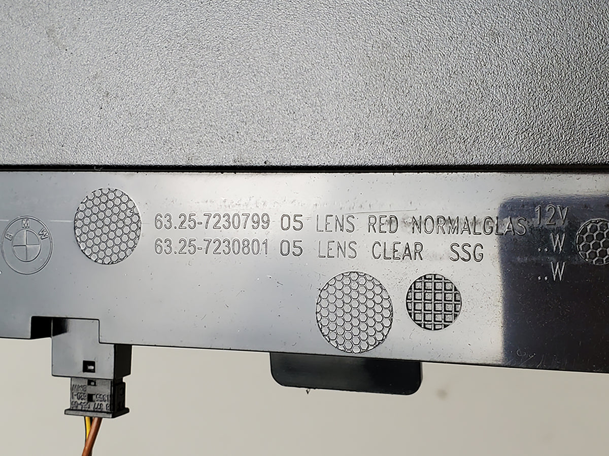 2011 - 2016 Bmw 5 Series F10 3Rd Brake Stop Light  Lamp Rear 63257230799 OEM