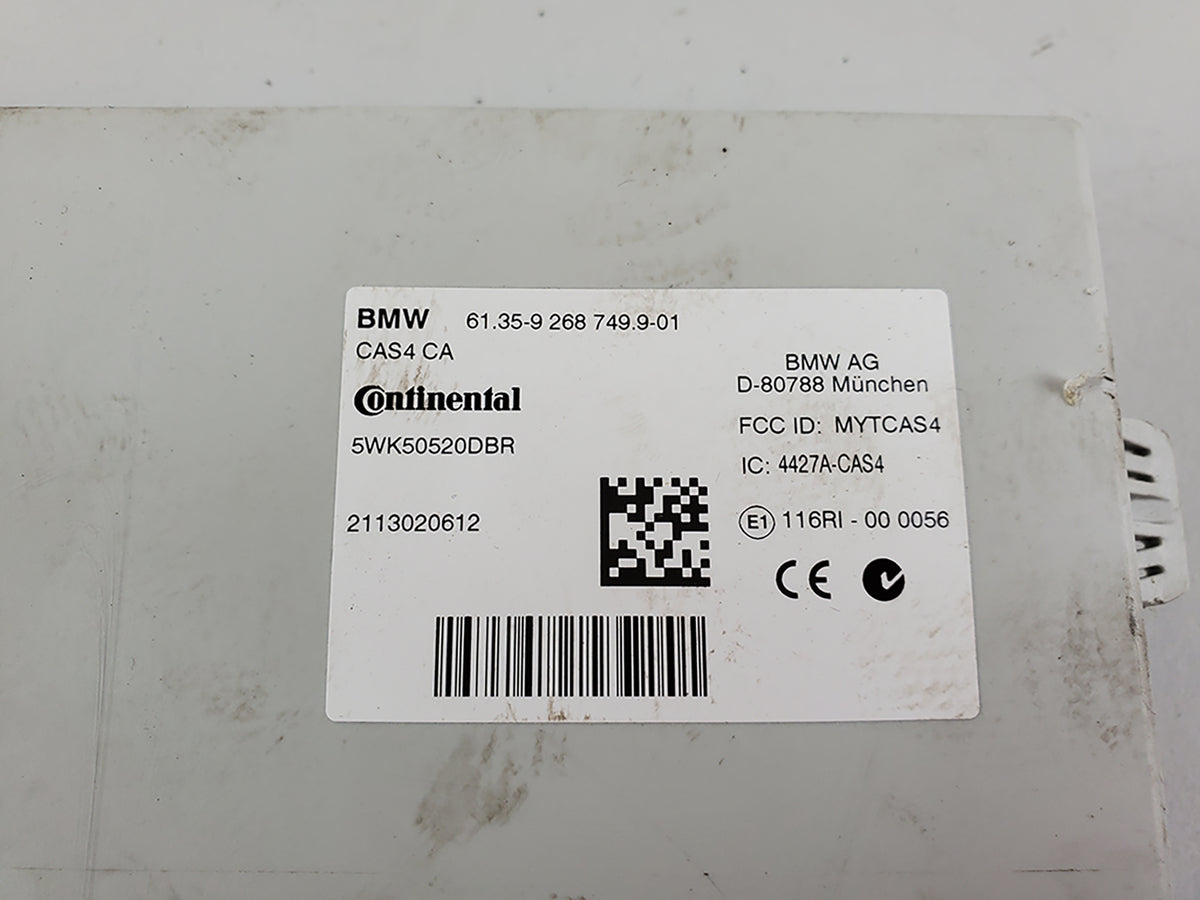 2010  - 2016 Bmw 5 Series F10 Access System Control Computer Module 613592687499