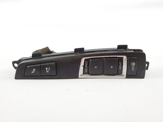 2011 - 2013 Bmw 5 Series F10 Traction Parking Center Switches Control 9202948