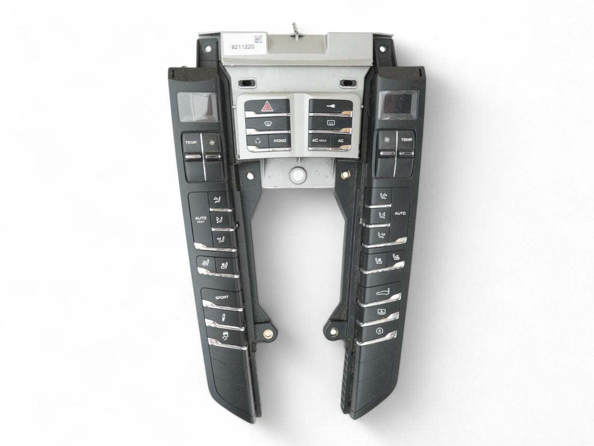 2010 - 2016 Porsche Panamera 970 Mmi Multifunction Climate Control Panel Switch