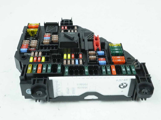 2012 Bmw 5 Series F10 Fuse Relay Box Junction Trunk Mounted Rear 9252813 OEM