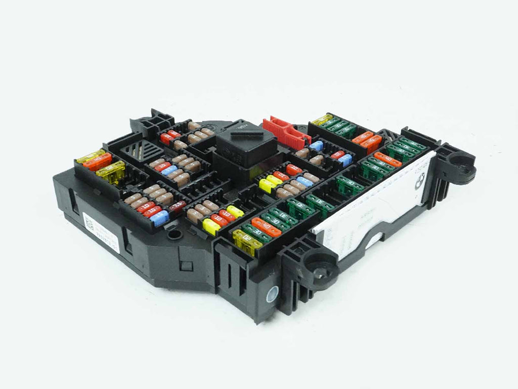  2012 BMW 5 SERIES F10 FUSE RELAY BOX JUNCTION TRUNK MOUNTED REAR 9252813 OEM, cheap
