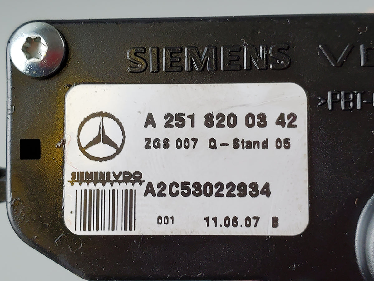 2007 - 2012 Mercedes Benz Gl Class X164 Window Regulator Motor Rh Rear OEM