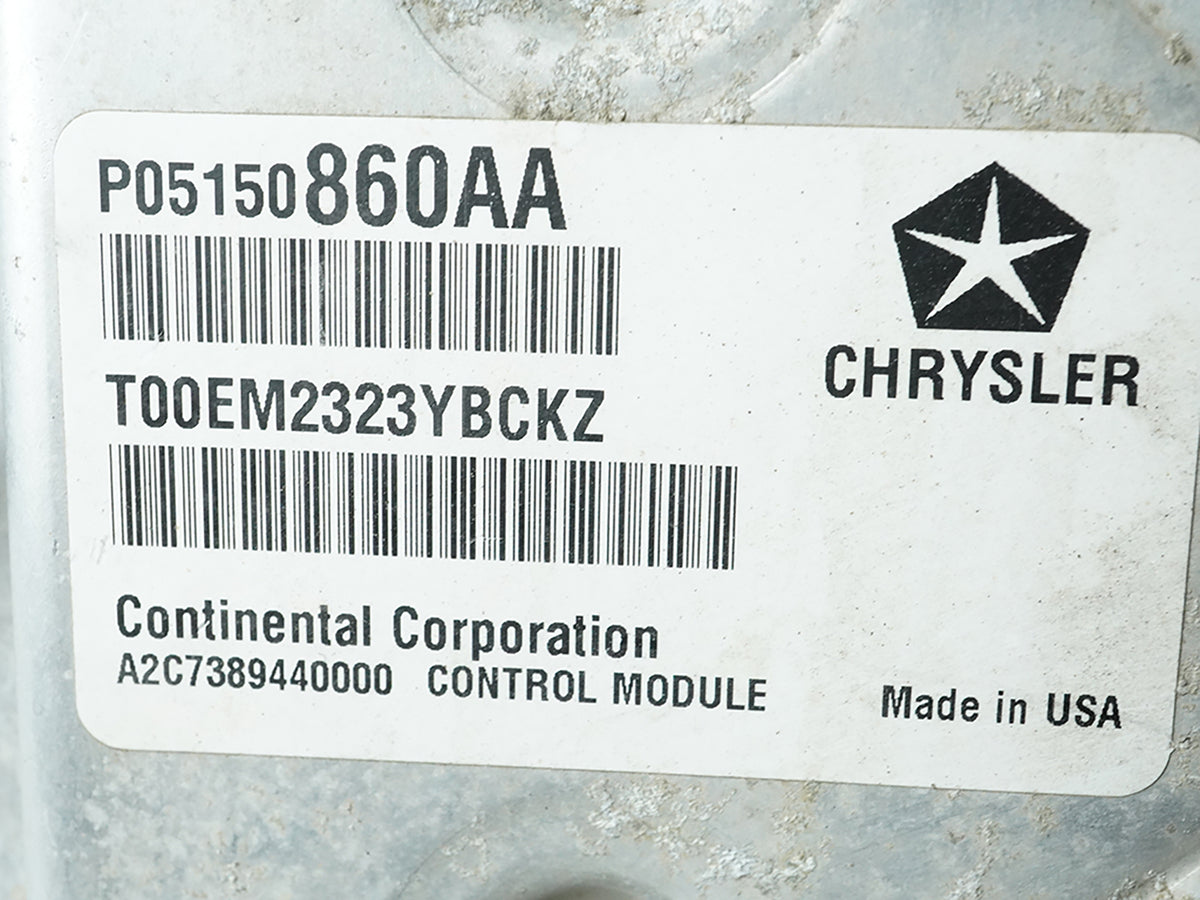 2014 Chrysler 200 Dodge Avenger 2.4L At Engine Ecu Computer Module Control 4 Spd