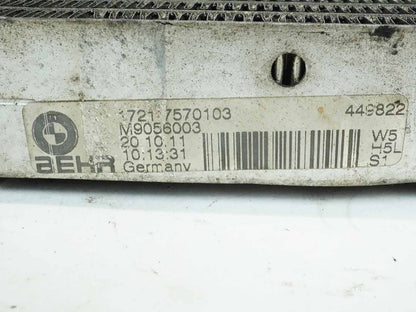 2012 - 2018 Bmw 6 Series F13 Engine Oil Cooler Radiator Right 17217570103 OEM