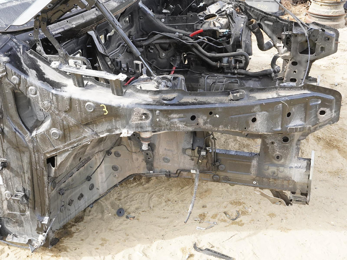 2014 - 2018 Bmw X5 F15 Fender Rail Frame Horn Apron Structural Metal Body Cut Rh