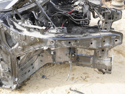 2014 - 2018 Bmw X5 F15 Fender Rail Frame Horn Apron Structural Metal Body Cut Rh