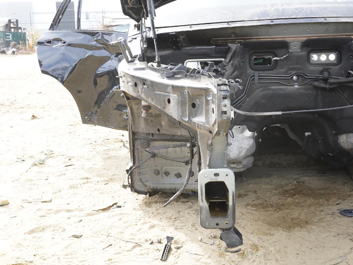 2014 - 2018 Bmw X5 F15 Fender Rail Frame Horn Apron Structural Metal Body Cut Rh