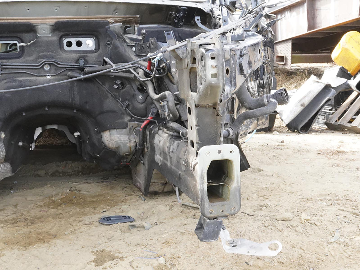 2014 - 2018 Bmw X5 F15 Fender Rail Frame Horn Apron Structural Metal Body Cut Lh