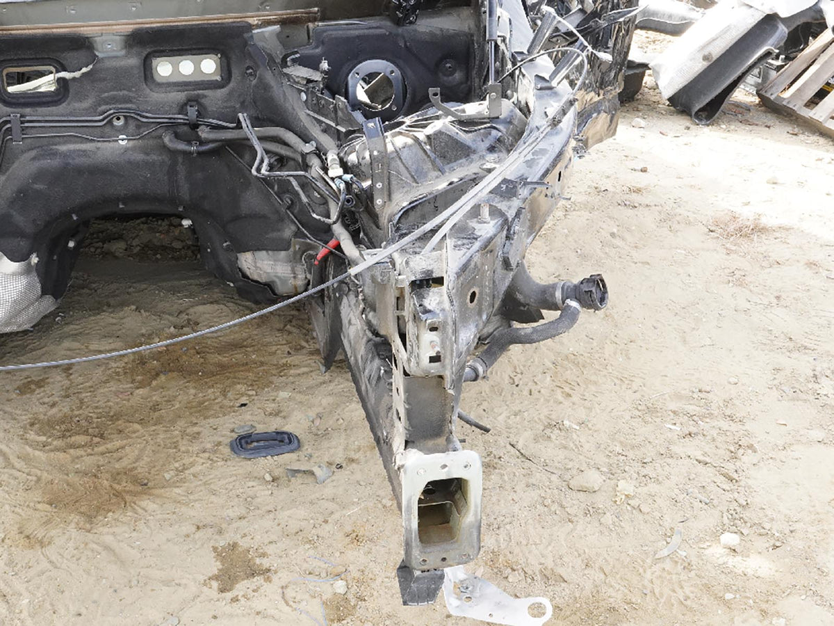 2014 - 2018 Bmw X5 F15 Fender Rail Frame Horn Apron Structural Metal Body Cut Lh