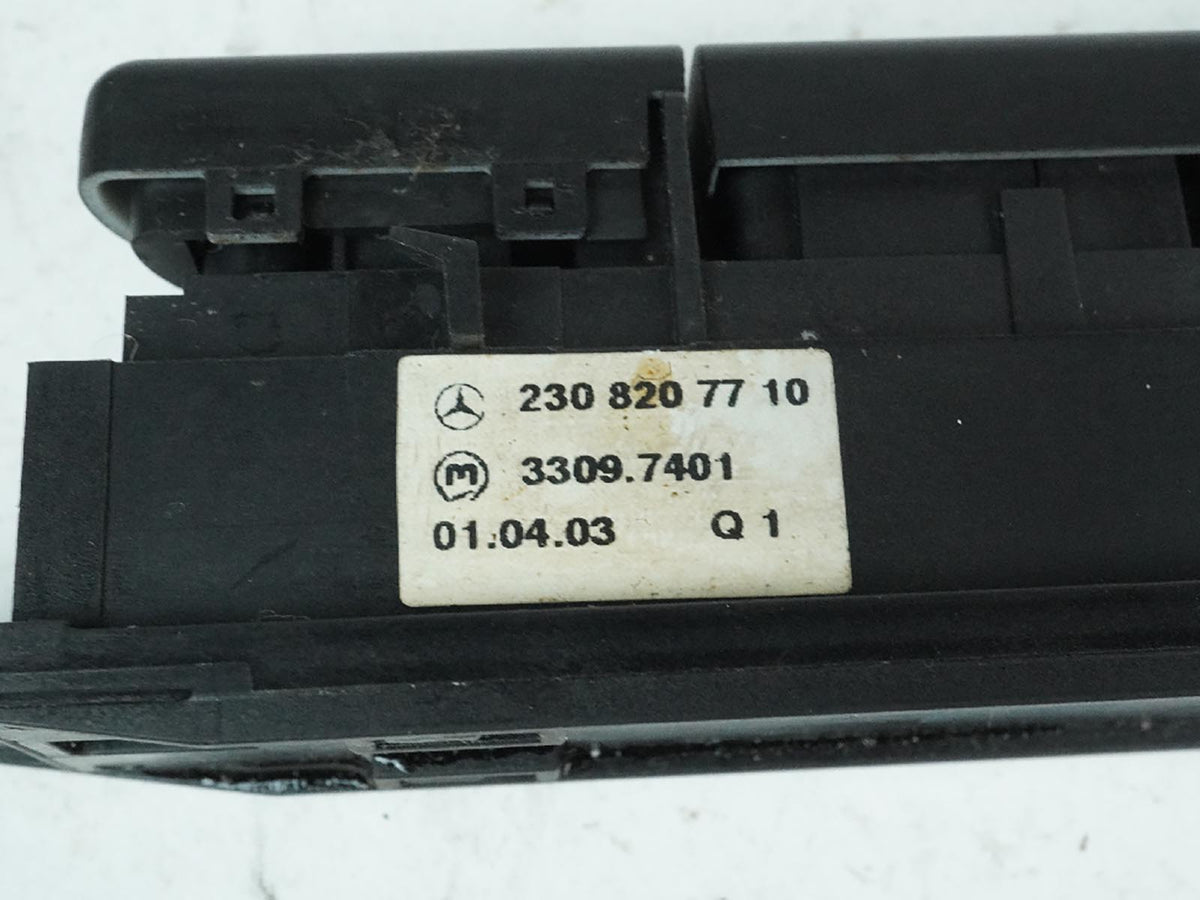 2003 - 2008 Mercedes Benz Sl Class R230 Center Console Blank Filler 2308207710