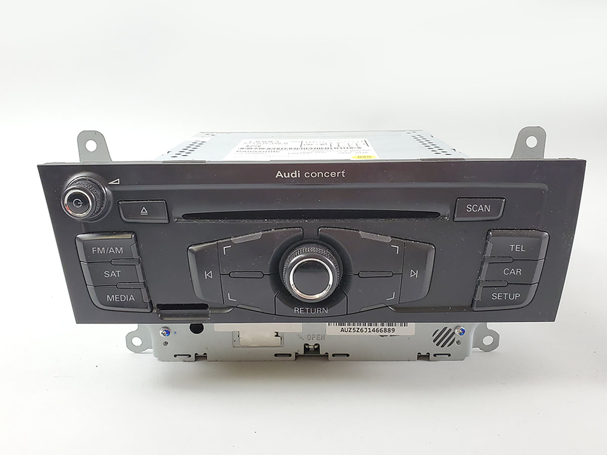 2012 Audi A4 B8 Radio Audio Receiver Player Cd Mp3 Wo Code Unit 8T1035186 OEM