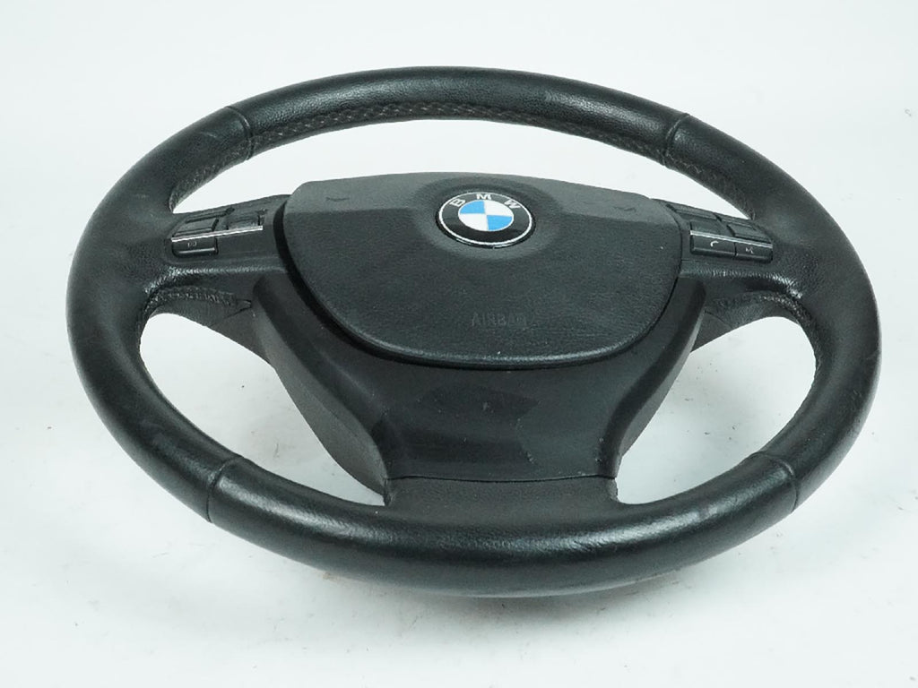  2011 - 2016 BMW 5 SERIES F10 STEERING WHEEL LEATHER MULTIFUNCTION SWITCH OEM, used