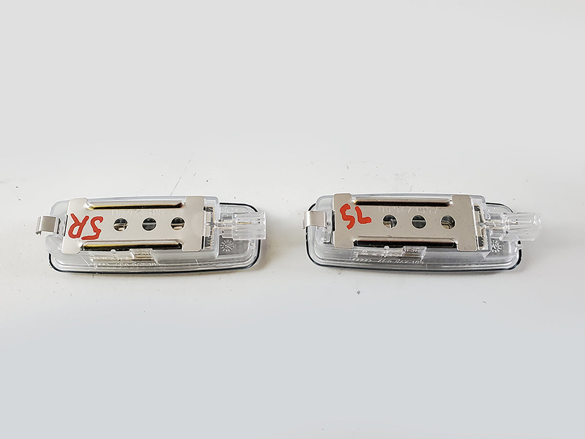 2009 - 2016 Audi A4 B8 Light Lamp Visor Sun Interior Set Of 2 4E0947105 OEM
