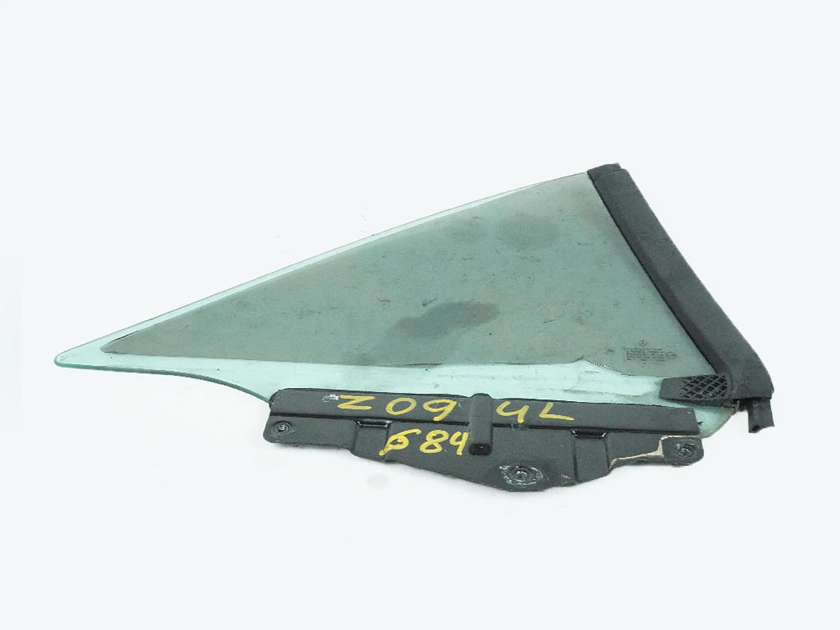 03-12 Mercedes SL500 SL600 R230 Quarter Window Glass Rear Left 2306700110 OEM