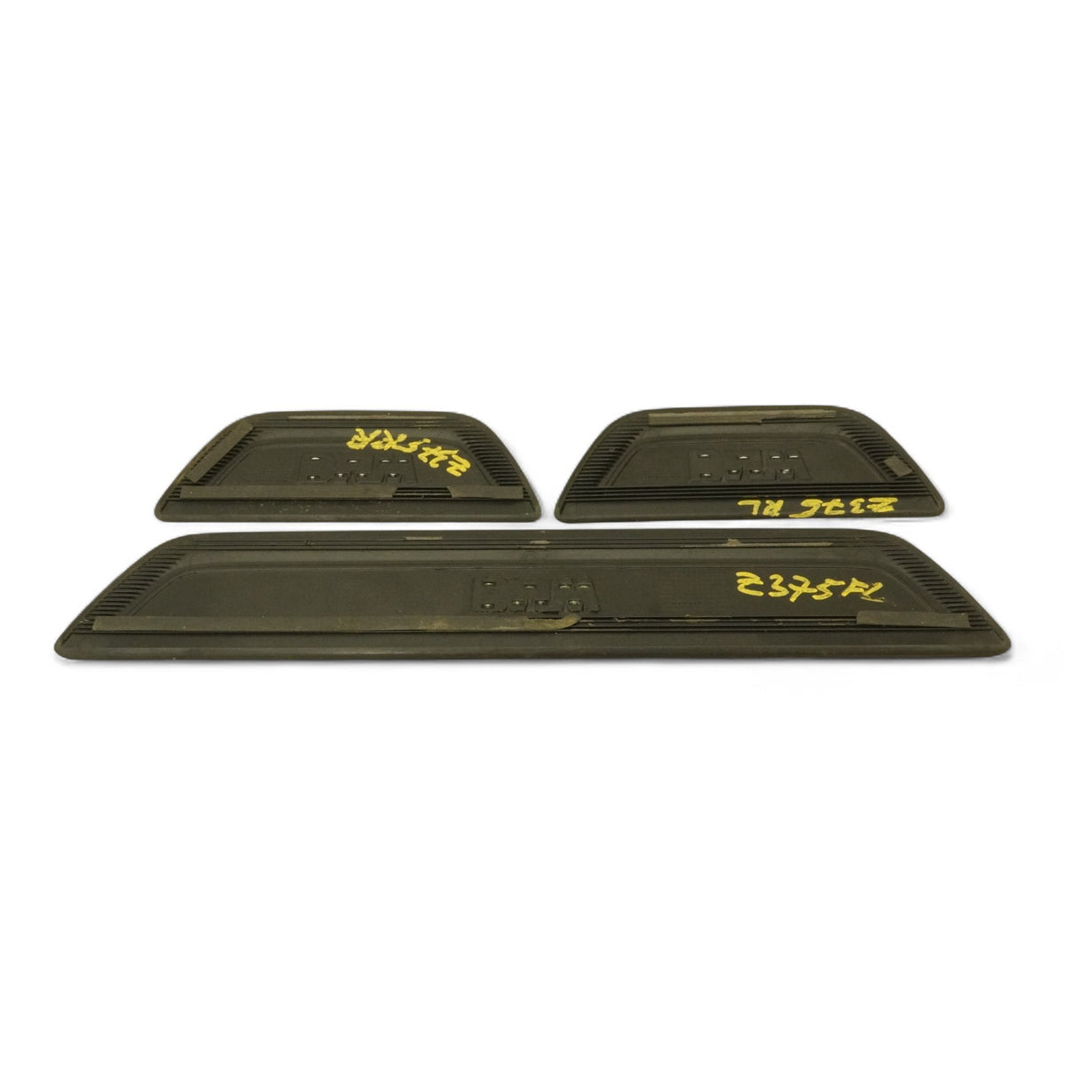 11-17 BMW X3 F25 Door Sill Scuf Plate Front LH Rear Left Right Side Set Of 3 OEM