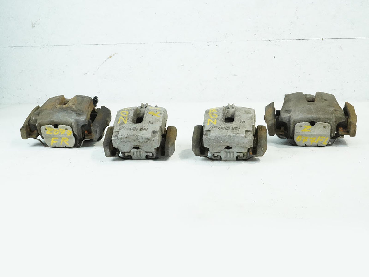 14-18 BMW X5 F15 3.0L AWD Brake Caliper W Pads Set Of 4 Front & Rear Right Left