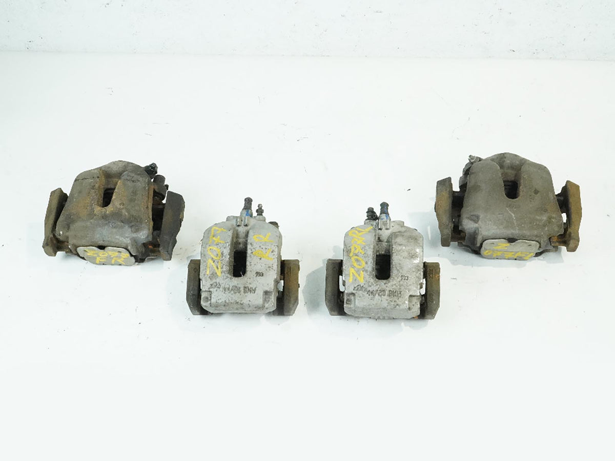 14-18 BMW X5 F15 3.0L AWD Brake Caliper W Pads Set Of 4 Front & Rear Right Left