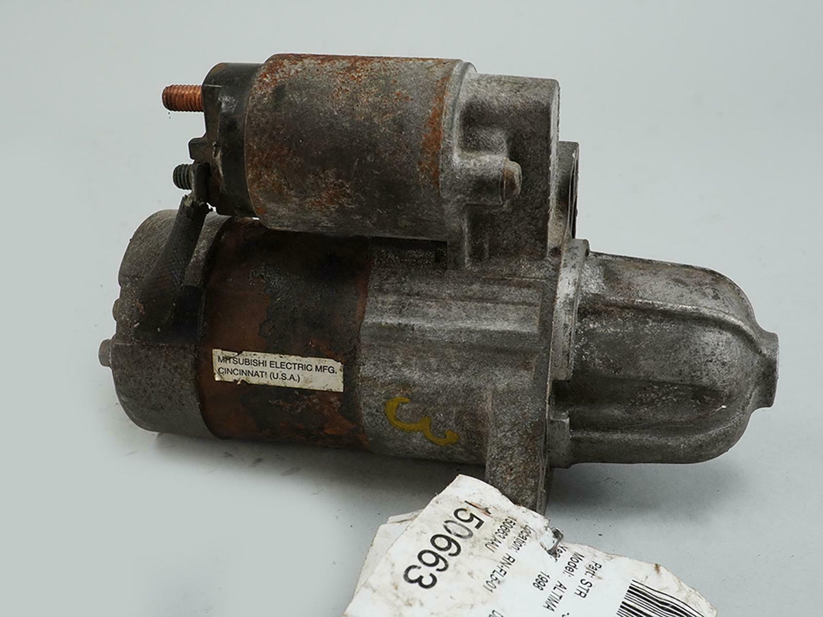 98-99 Nissan Altima Starter Motor Ignition Engine Compartment 233009E010 OEM