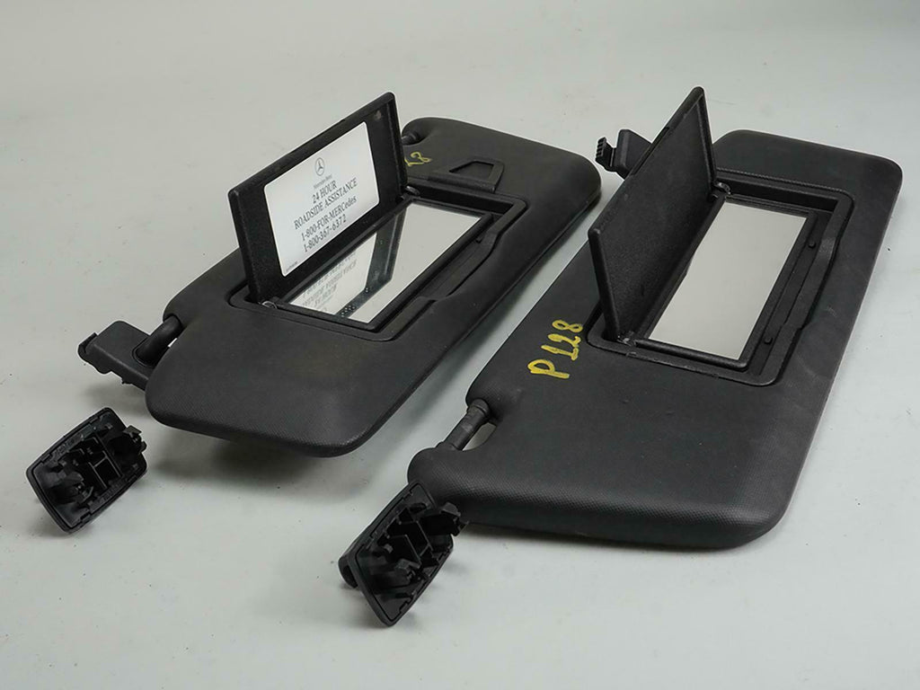  2008 - 2014 Mercedes Benz C Class W204 Sun Visor B Pillar Trim Rh Lh Set OEM, in stock