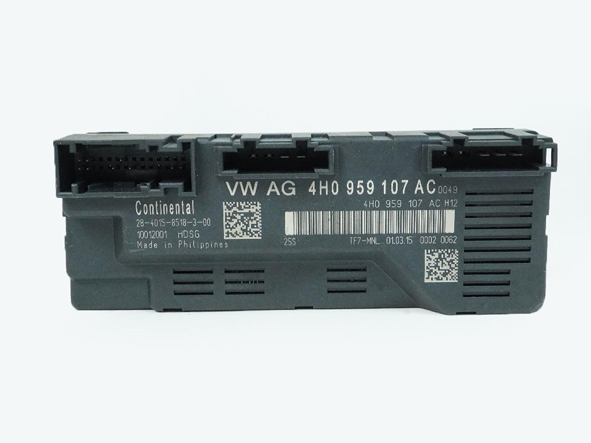 2015-2018 Audi A8 A8L S8 D4 Tailgate Deck Lid Power Control Module 4H0959107AC