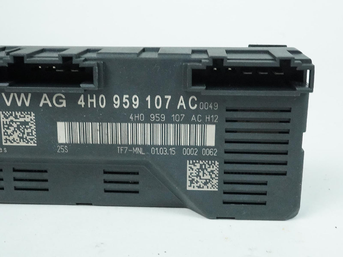2015-2018 Audi A8 A8L S8 D4 Tailgate Deck Lid Power Control Module 4H0959107AC