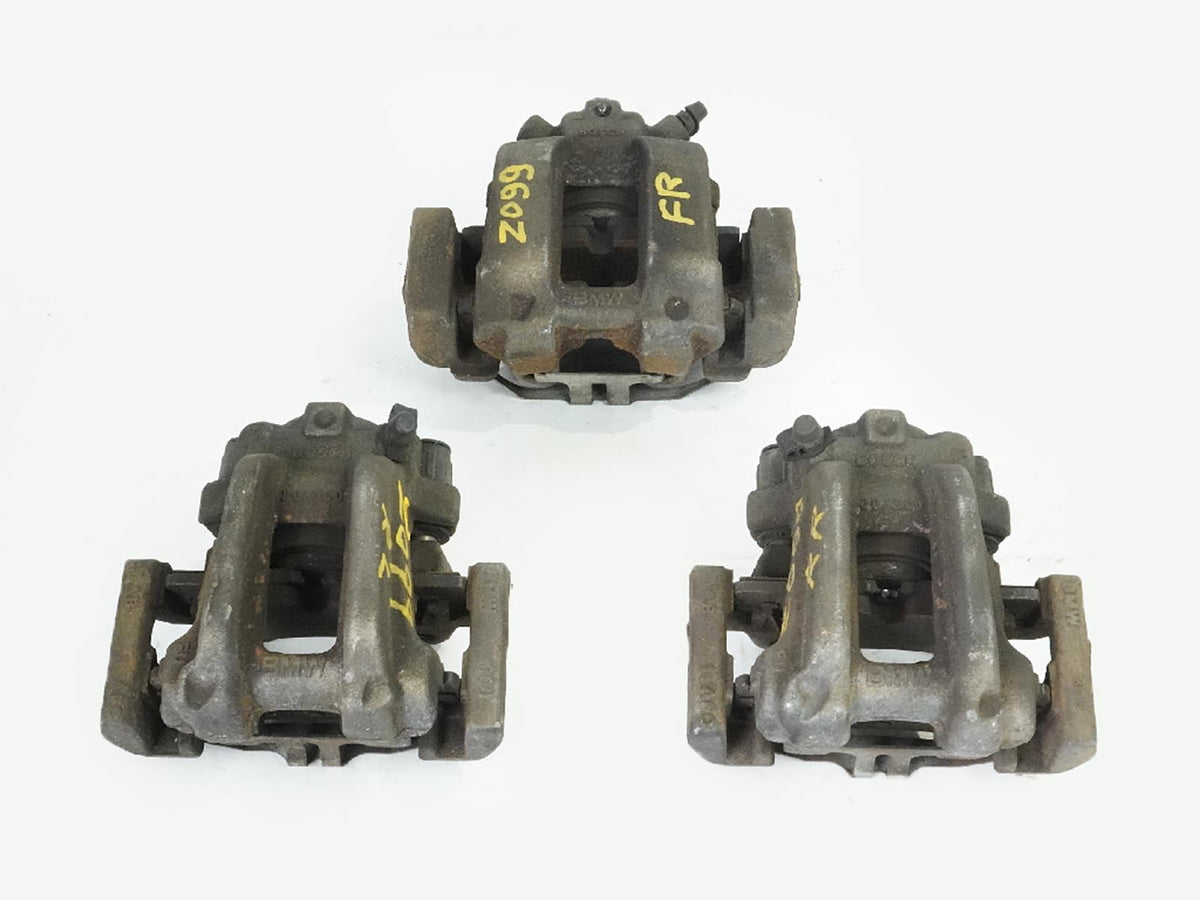2012 - 2018 Bmw 3 Series F30 Caliper Brake Stop W Pads Front Rear Set Of 3 OEM