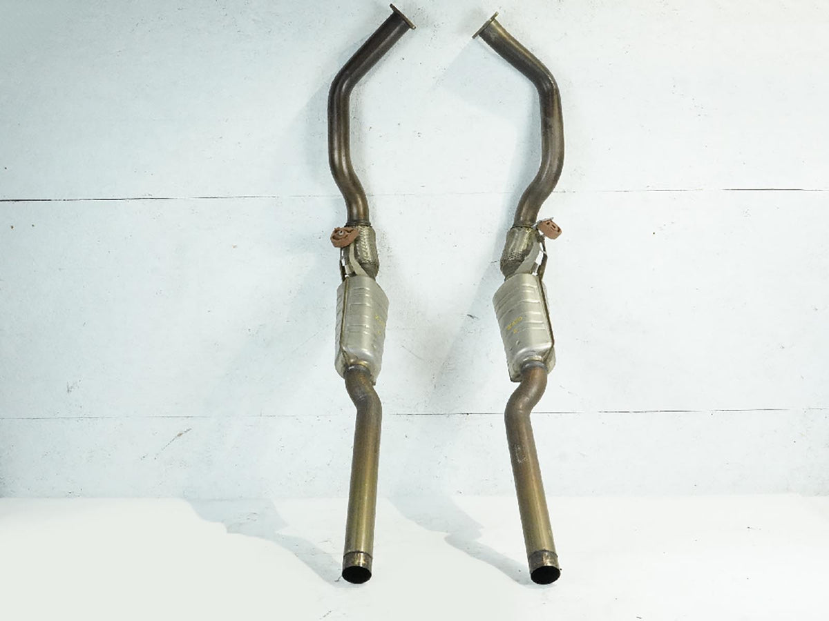 2013 - 2015 Audi A8 D4 4.0L Exhaust Muffler Silencer Pipe Left Right Set Of 2