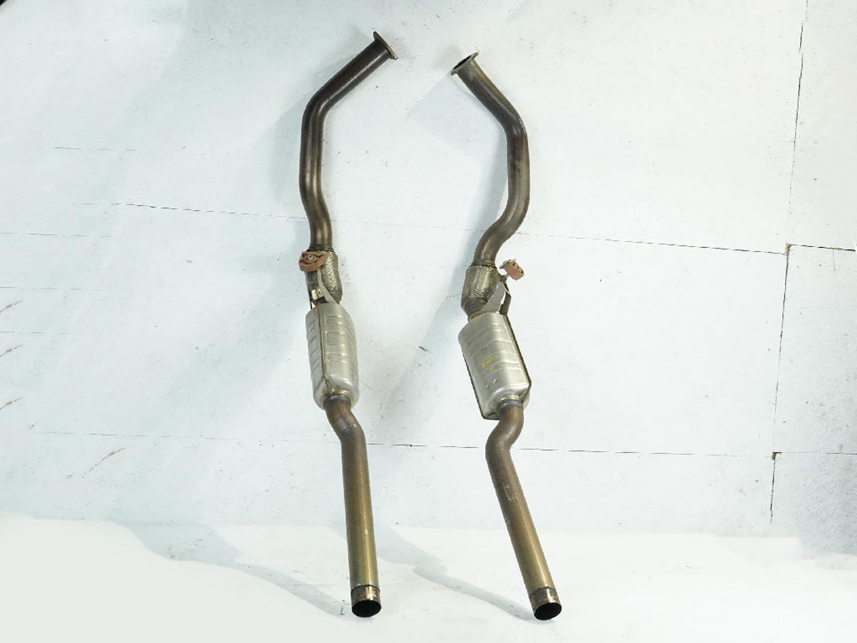 2013 - 2015 Audi A8 D4 4.0L Exhaust Muffler Silencer Pipe Left Right Set Of 2