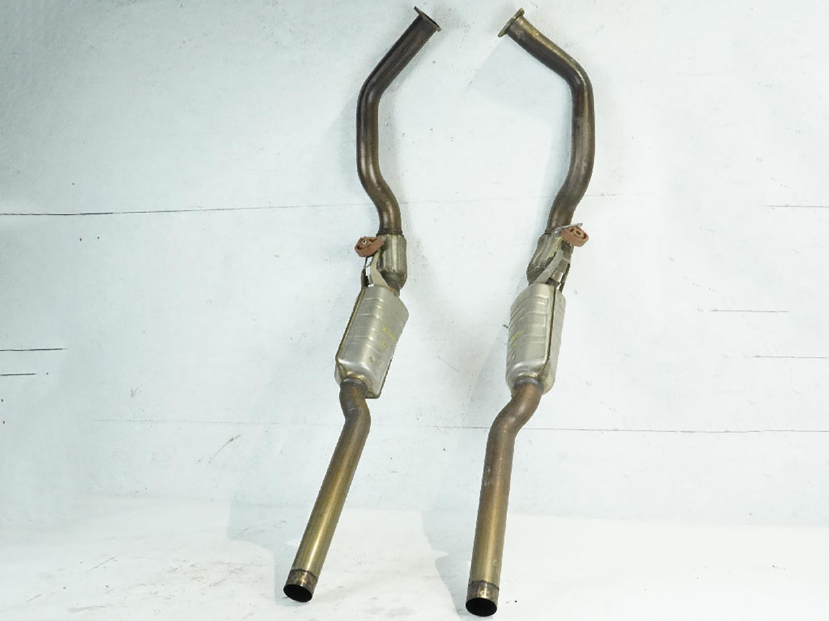 2013 - 2015 Audi A8 D4 4.0L Exhaust Muffler Silencer Pipe Left Right Set Of 2