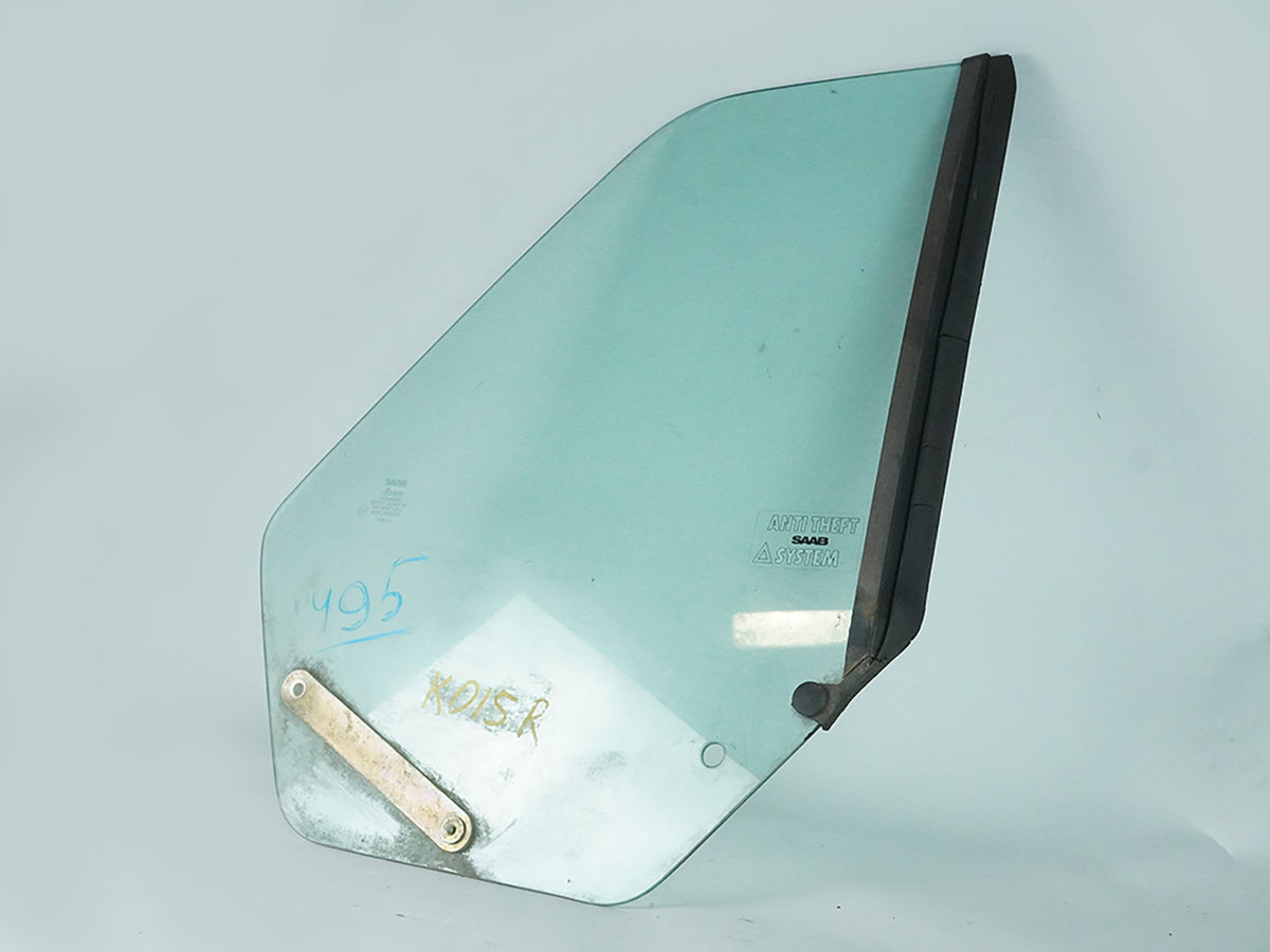 86-94 Saab 900 Convertible 2Dr Quarter Window Glass Rear Right FQ04062GT OEM