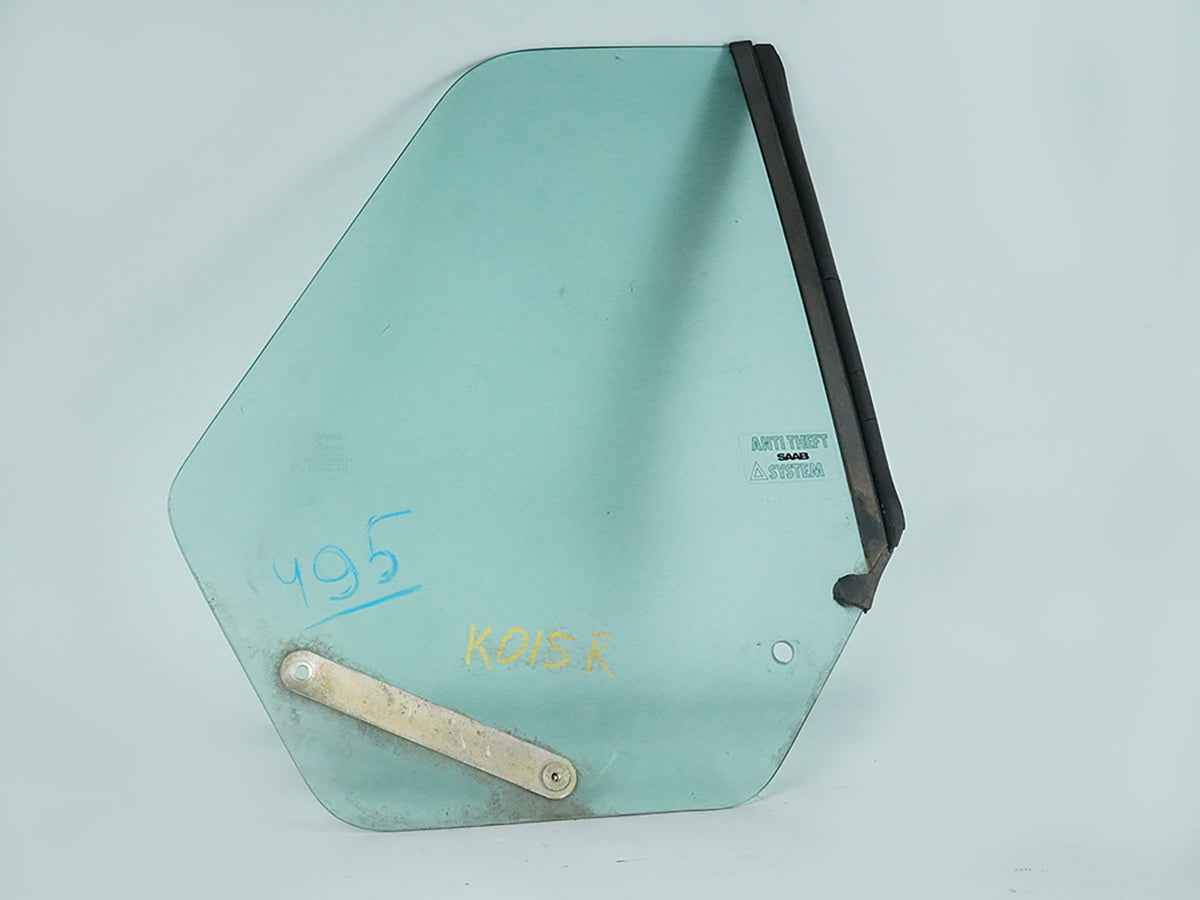 86-94 Saab 900 Convertible 2Dr Quarter Window Glass Rear Right FQ04062GT OEM