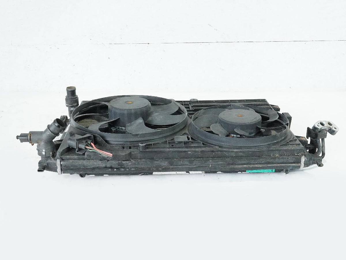 2008 - 2010 Audi TT Mk2 3.2L Mt Radiator Condenser Cooling Fan Shroud Motor OEM