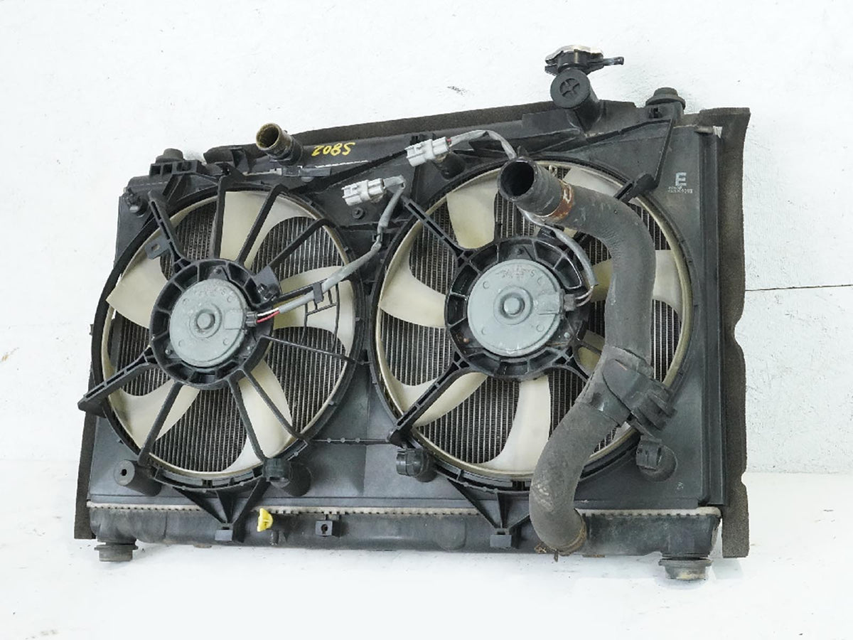 2007 - 2011 Toyota Camry Xv40 Hybrid 2.4L Radiator Condenser Fan Shroud OEM