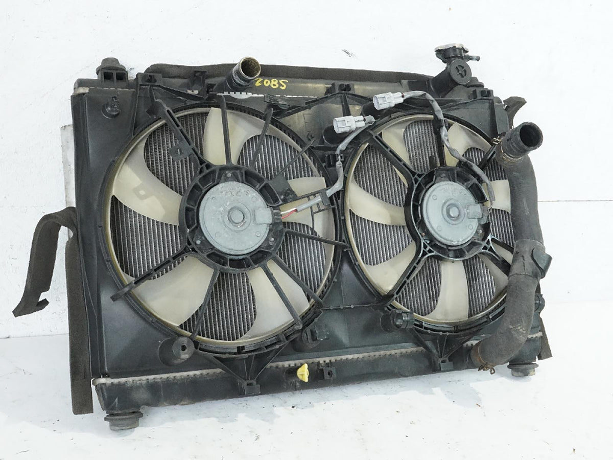 2007 - 2011 Toyota Camry Xv40 Hybrid 2.4L Radiator Condenser Fan Shroud OEM