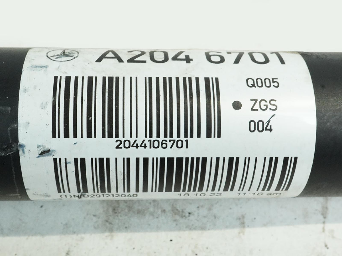 2007 - 2008 Mercedes Benz S Class W221 S550 4Matic Drive Shaft Cardan Front OEM