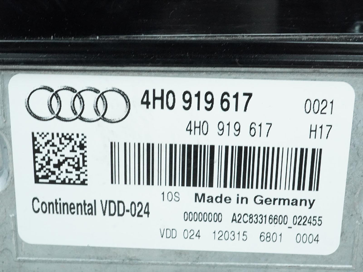 2015-2018 Audi A8 A8L D4 Head Up Display Projector Opt KS1 Front 4H0919617 OEM