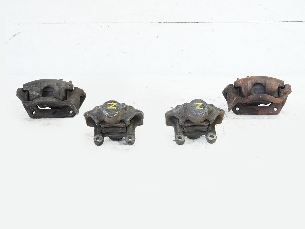 1994 - 2000 Mercedes Benz C Class W202 Caliper Brake W Pads Front Rear Set Of 4