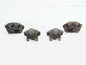 1994 - 2000 Mercedes Benz C Class W202 Caliper Brake W Pads Front Rear Set Of 4
