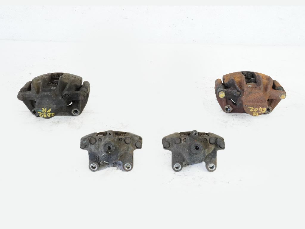  1994 - 2000 Mercedes Benz C Class W202 Caliper Brake W Pads Front Rear Set Of 4, used